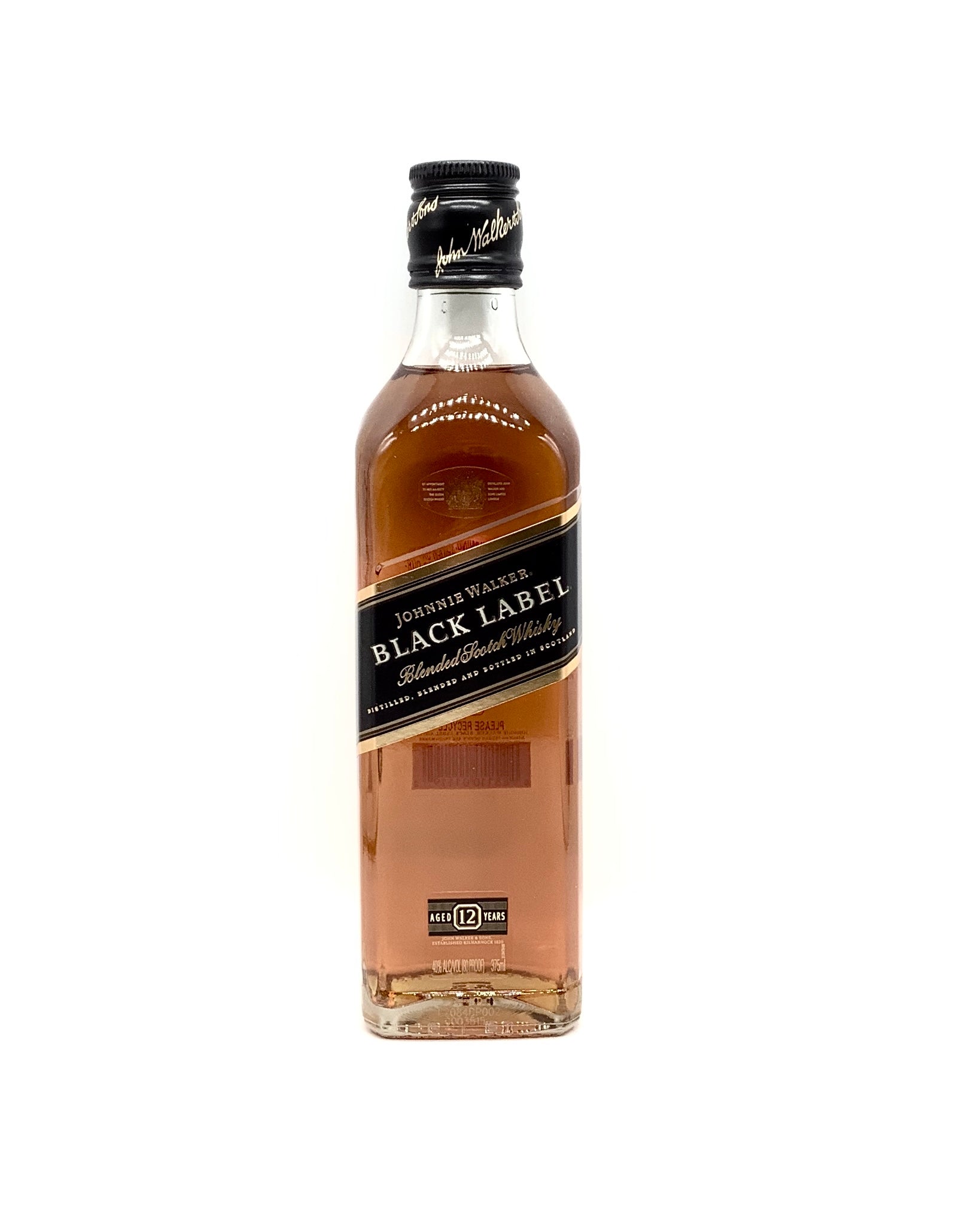 Johnnie Walker Black Label 12 Year Blended Scotch Whisky 375ml – Shawn Fine  Wine