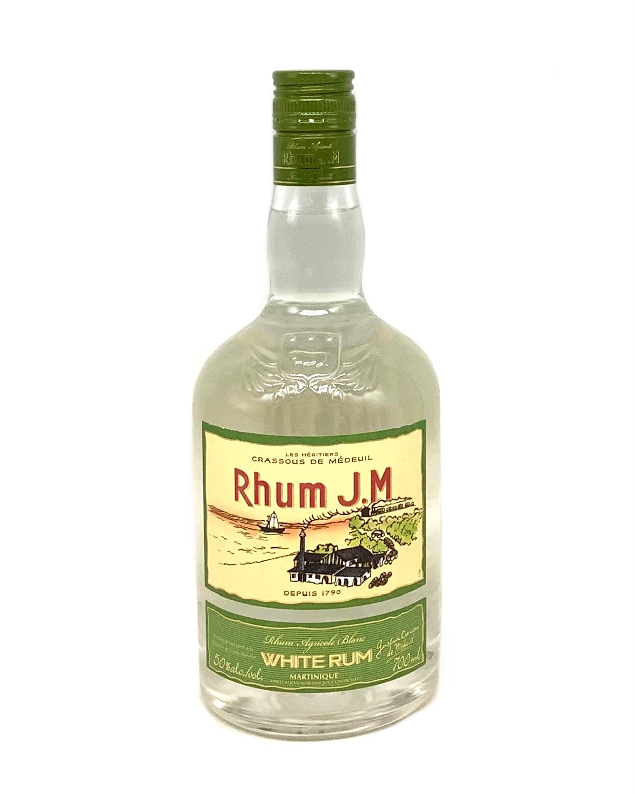 Rhum JM Rhum Agricole Blanc 50% Rum NV 700ml -, Martinique