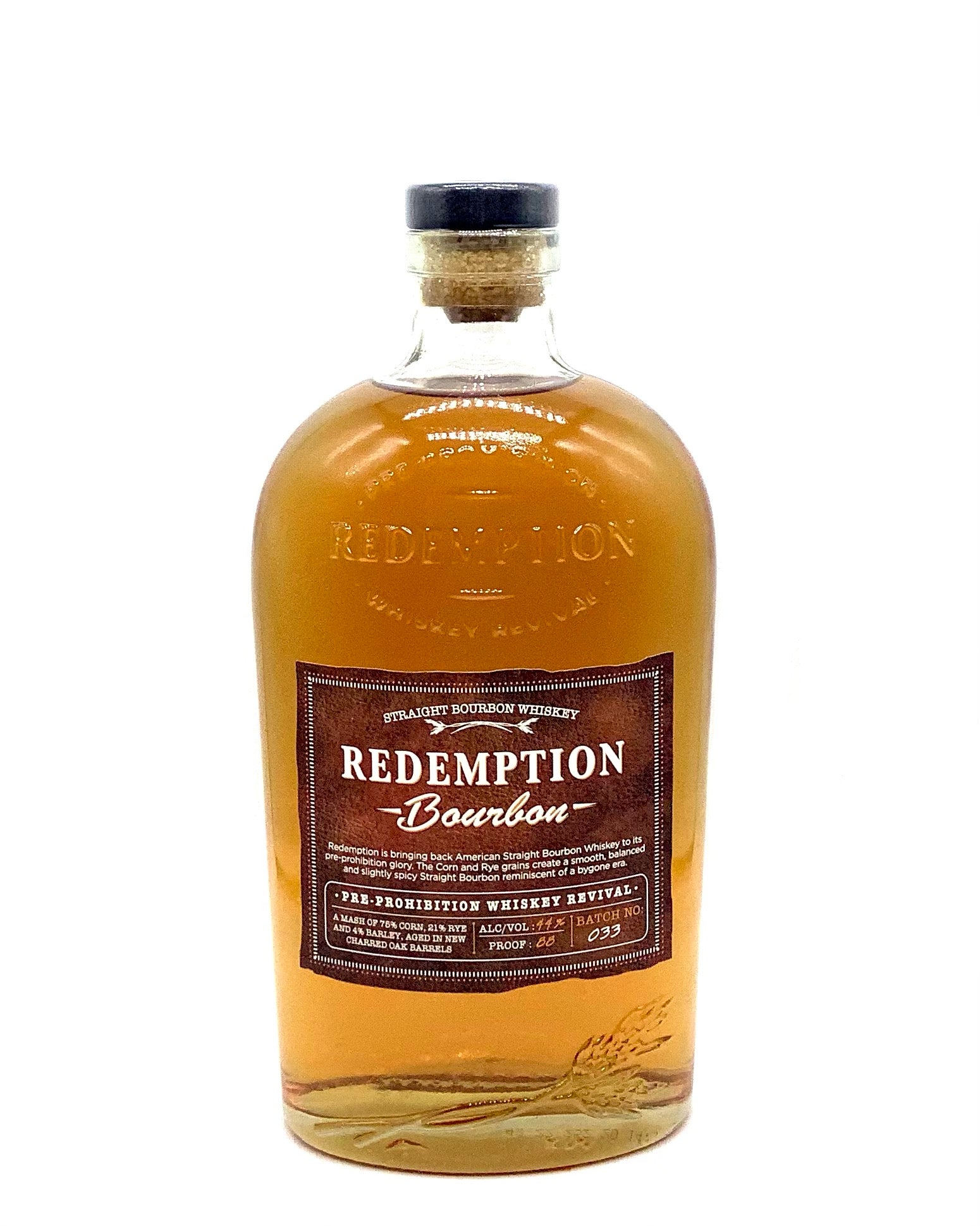 Redemption Whiskey, Bourbon - 750 ml