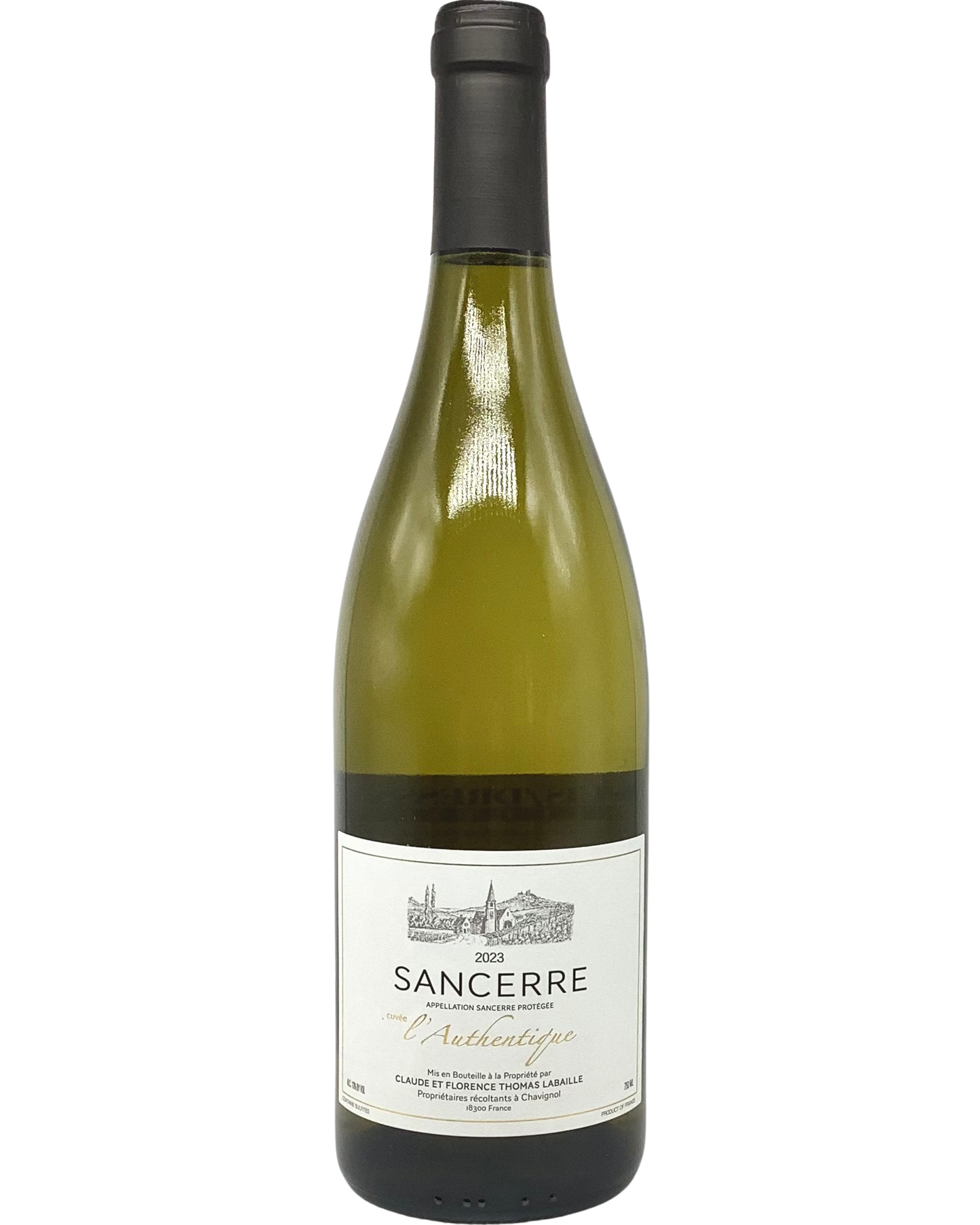 Thomas Labaille, Sauvignon Blanc, Sancerre "l'Authentique" Loire Valley, France 2023 newarrival