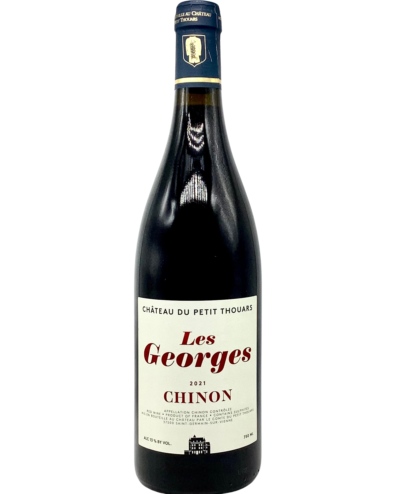 Château du Petit Thouars, Cabernet Franc "Les Georges" Chinon, Loire Valley, France 2021