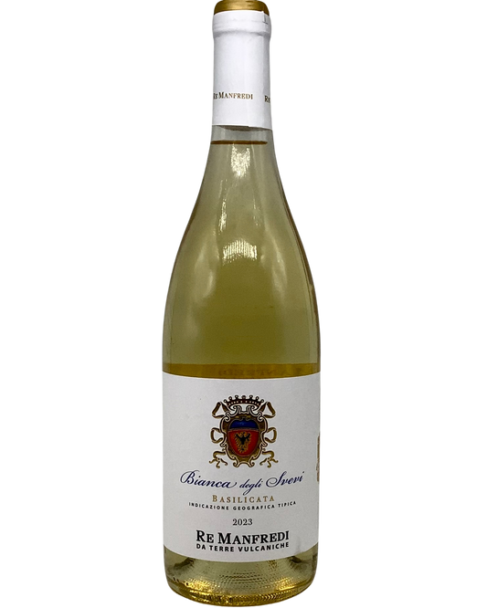 Re Manfredi, Müller Thurgau/Traminer "Bianca degli Svevi" Basilicata IGT, Italy 2023 newarrival