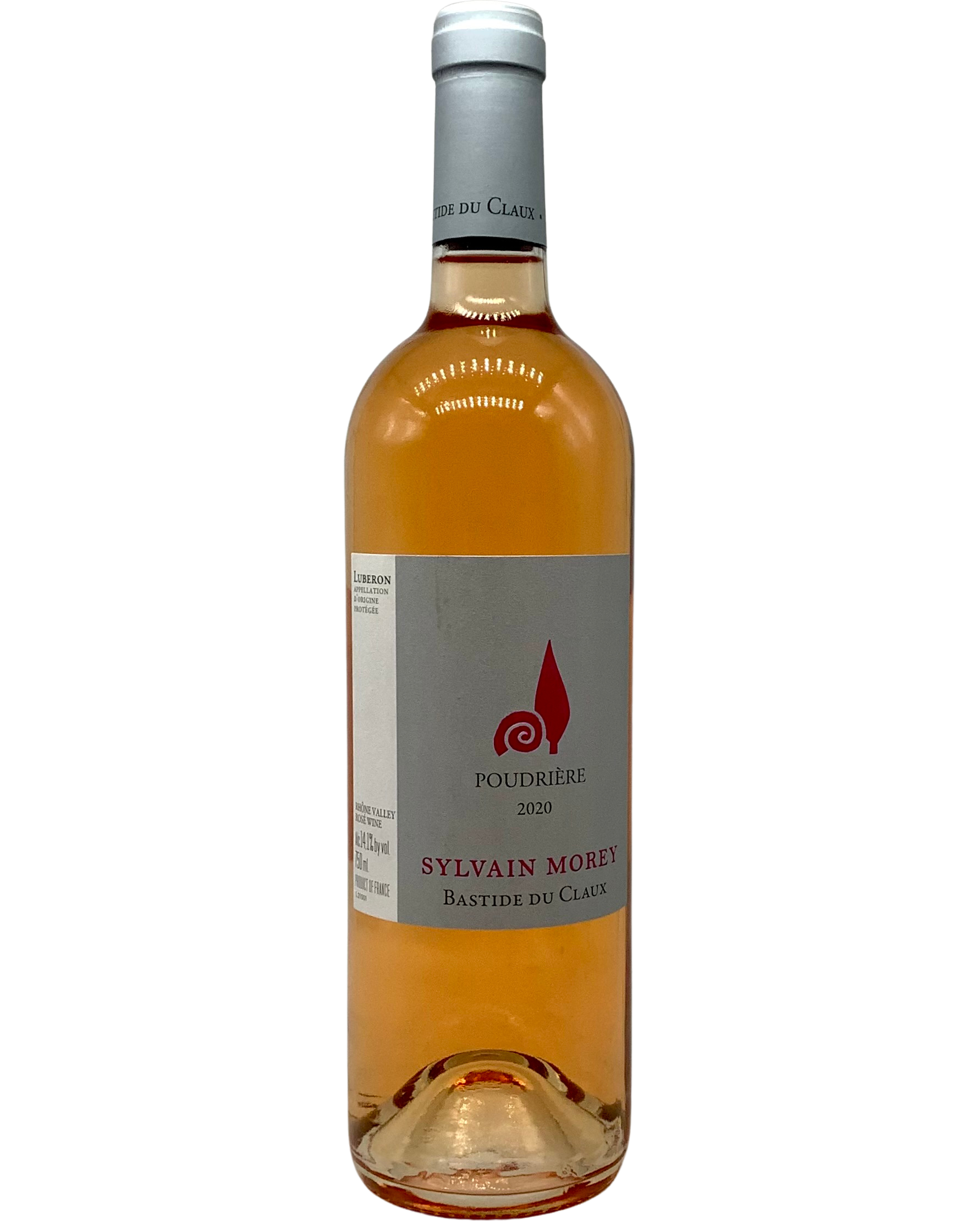 Bastide du Claux (Sylvain Morey) Rosé "Poudrière" Luberon, Rhône Valley, France 2020 newarrival organic