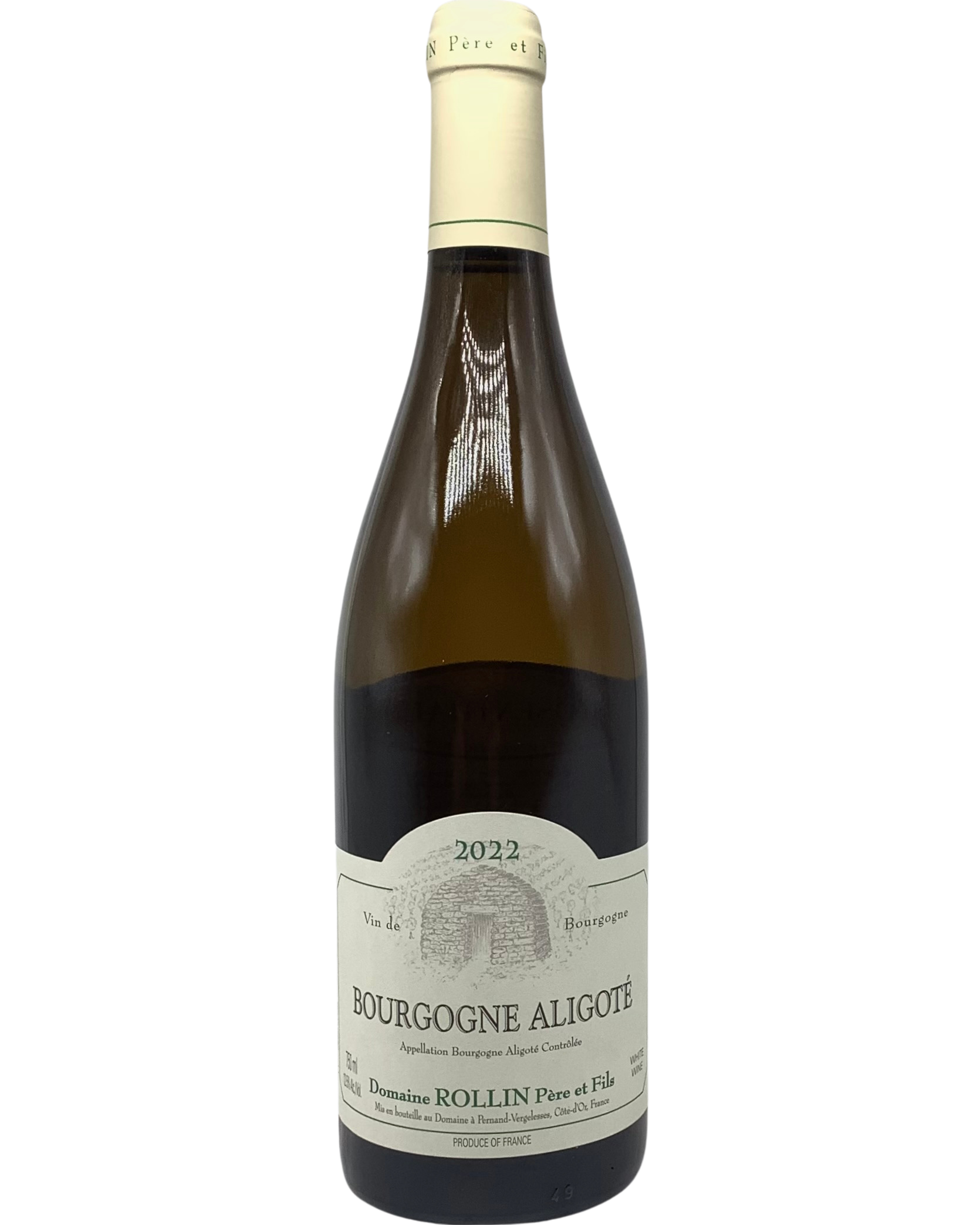 Domaine Rollin, Bourgogne Aligoté, Burgundy, France 2022 newarrival