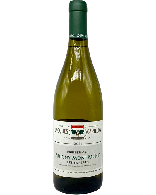 Jacques Carillon, Chardonnay, Puligny-Montrachet 1er Cru Les Referts, Côte de Beaune, Burgundy, France 2021 newarrival