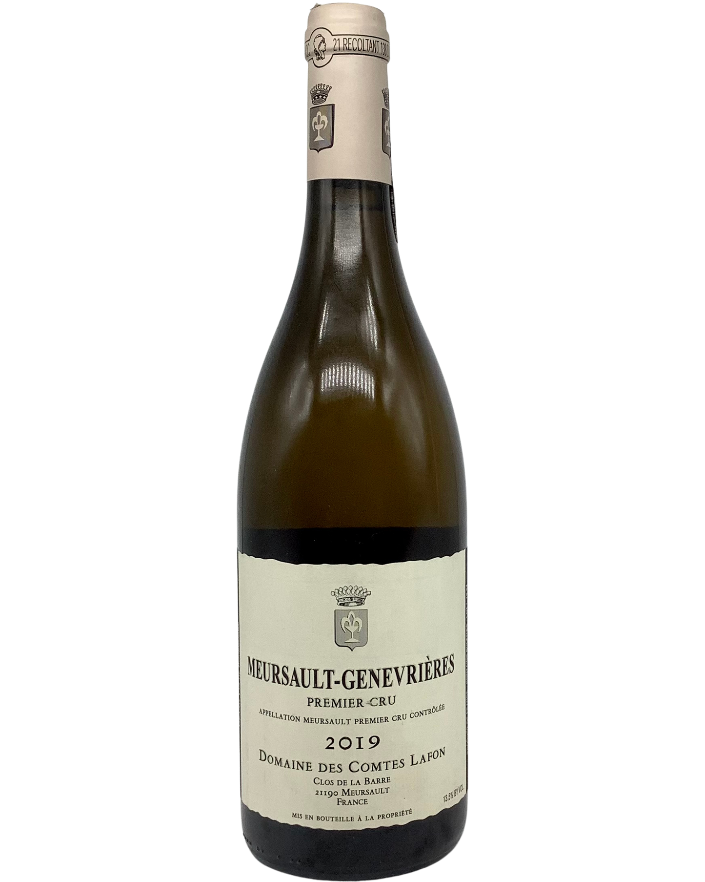 Domaine des Comtes Lafon, Chardonnay, Meursault-Genevrières Premier Cru, Côte de Beaune, Burgundy, France 2019 biodynamic newarrival organic