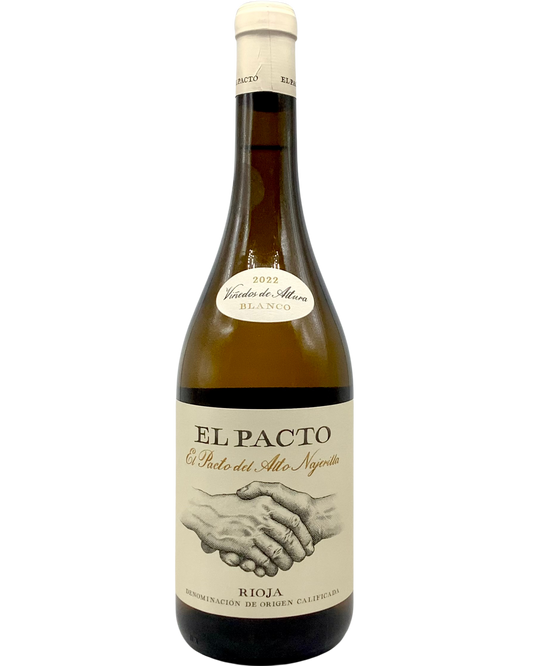 El Pacto, Tempranillo Blanco "El Pacto del Alto Najerilla" Cosecha, Spain 2022 certifiedorganic newarrival organic vegan