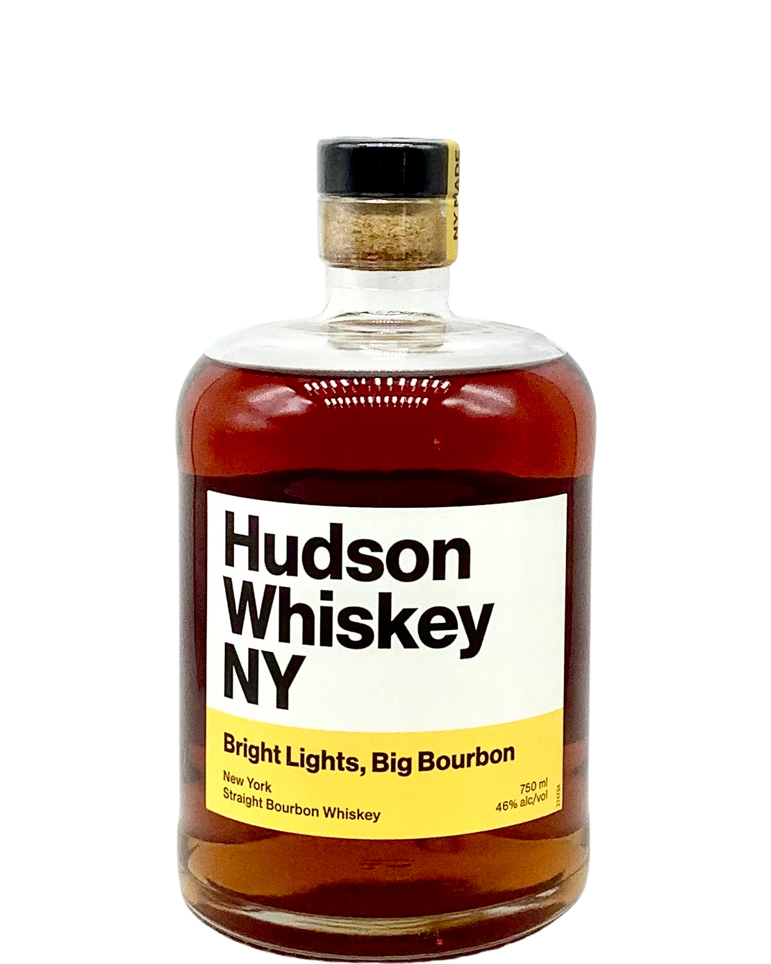 Hudson Whiskey (Tuthilltown Spirits) "Bright Lights, Big Bourbon" New York Straight Bourbon Whiskey 750ml