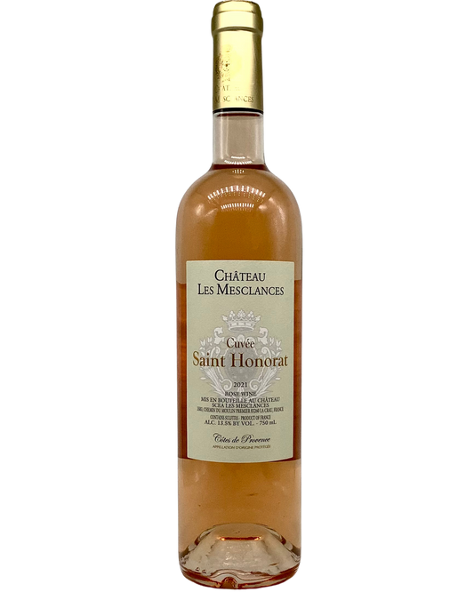 Château les Mesclances, Rosé "Cuvée Saint Honorat" Côtes de Provence, France 2021 newarrival organic