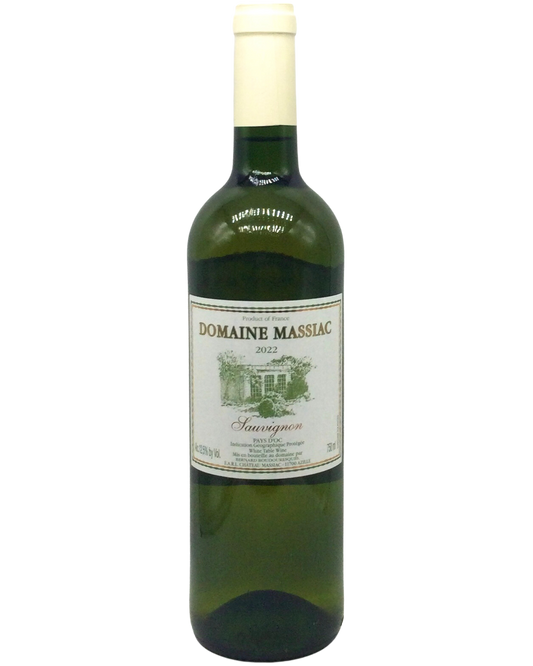 Domaine Massiac, Sauvignon Blanc, Pays d'Oc, France 2023 newarrival