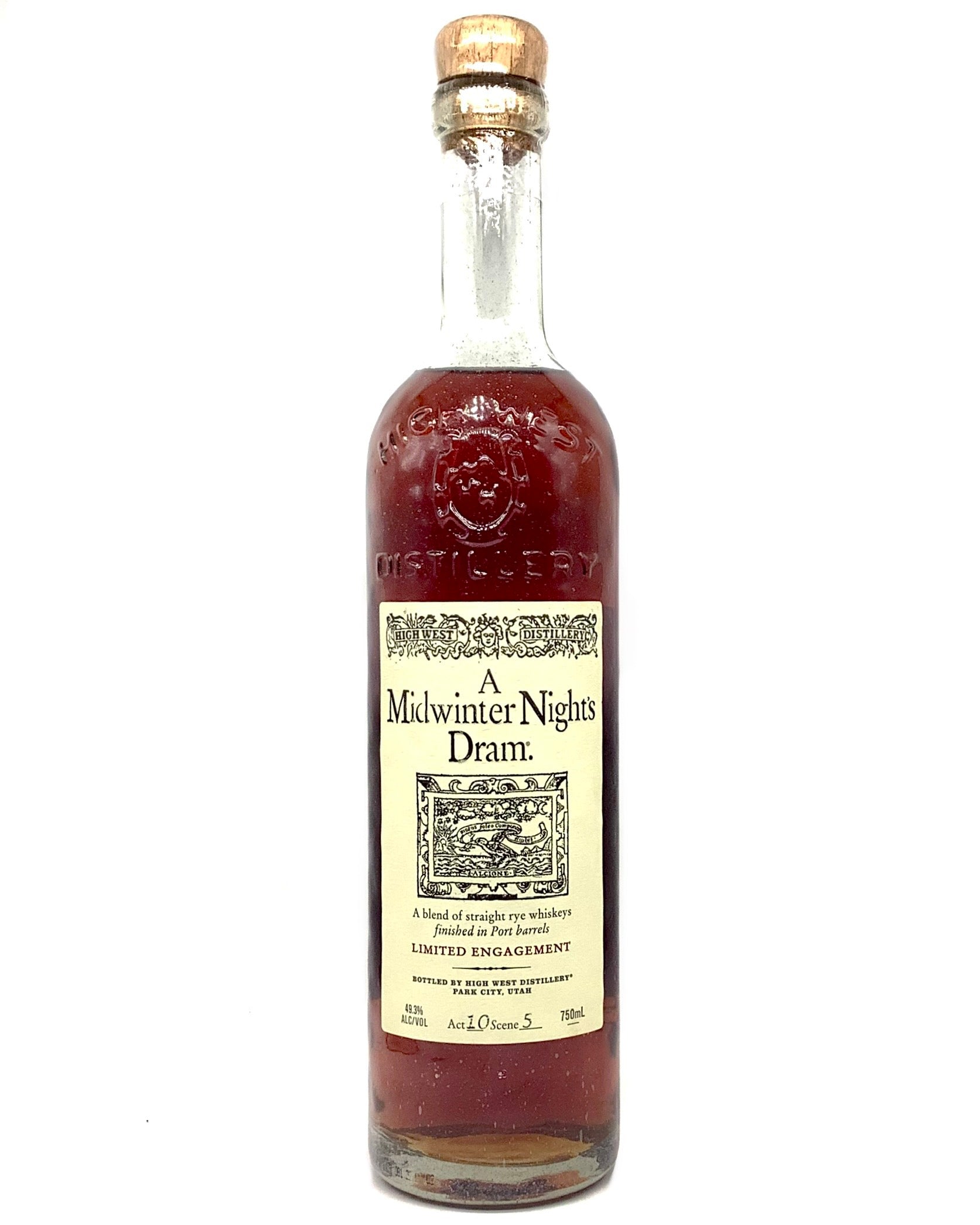 High West Midwinter Night's Dram Act 10 Scene 5 750ml – Shawn Fine Wine