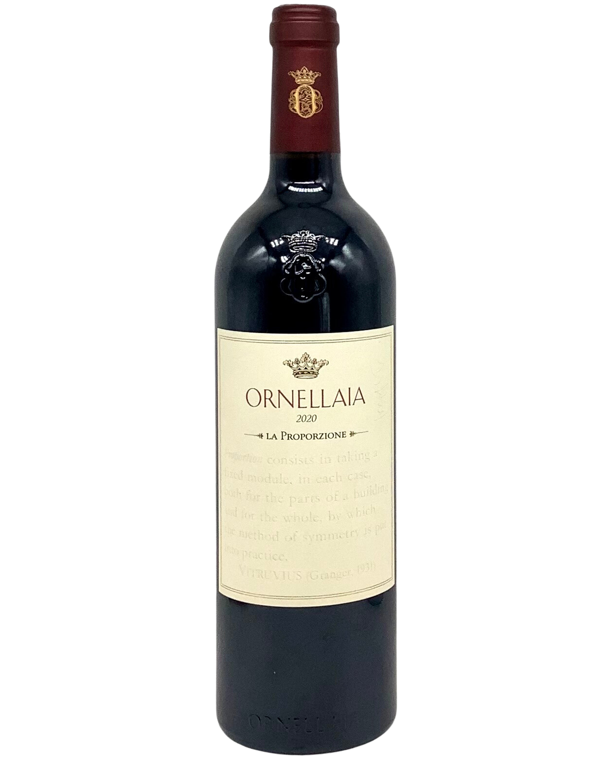 Ornellaia, Super Tuscan Blend, Bolgheri Superiore "La Proporzione" Tuscany, Italy 2020 (Artist Label)