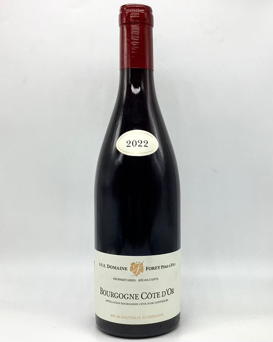 Domaine Forey, Pinot Noir, Bourgogne Côte d'Or Rouge, Burgundy, France 2022 newarrival