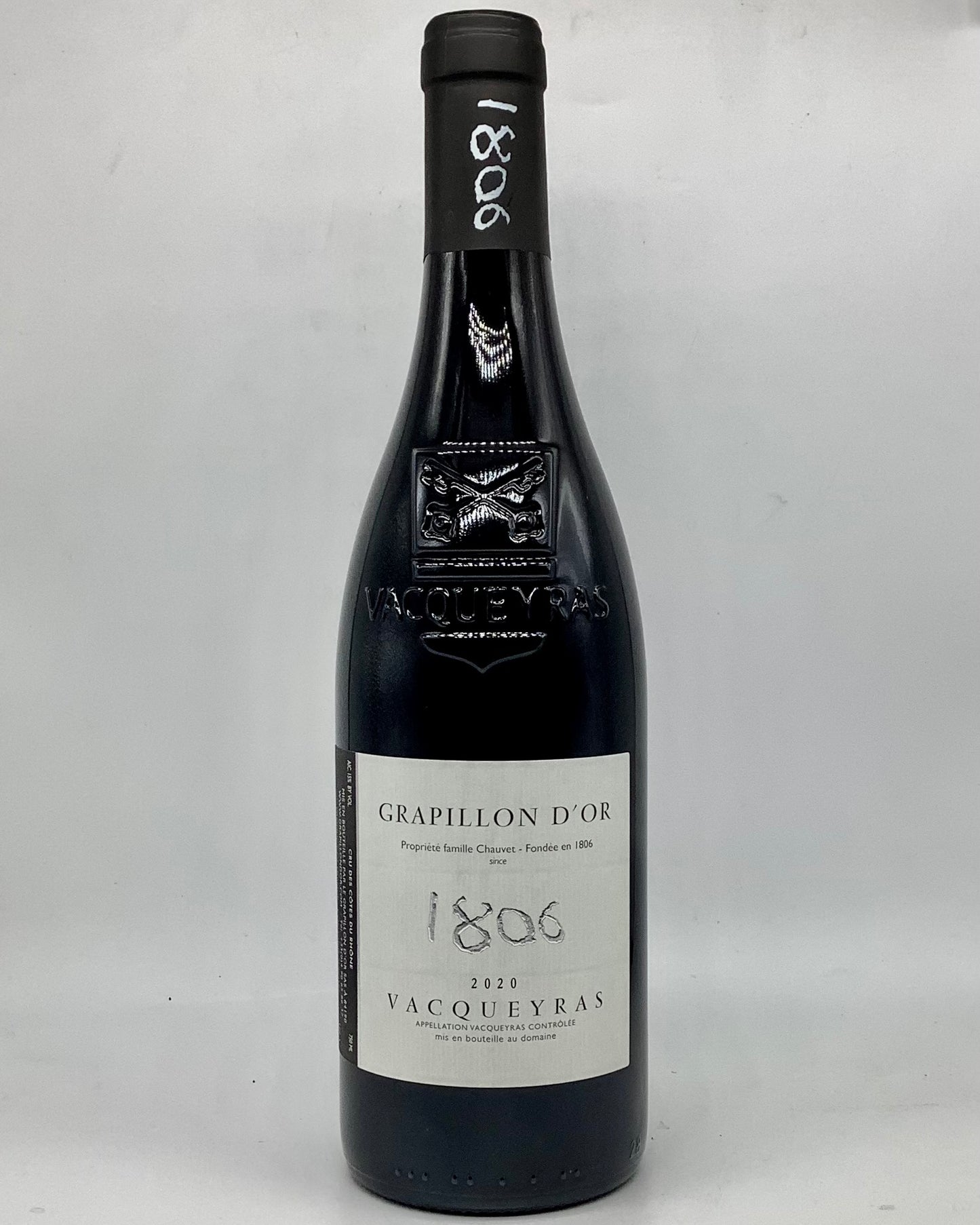 Grapillon d'Or, Grenache & Syrah, Vacqueyras, Rhône Valley, France 2020 newarrival