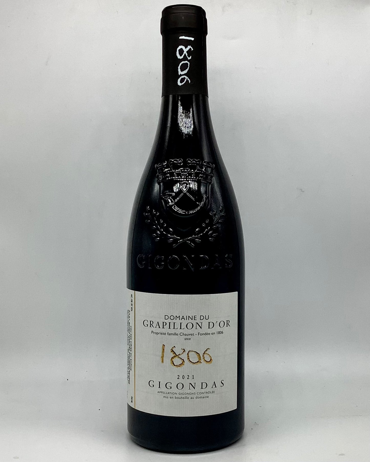 Grapillon d'Or, Grenache & Syrah, Gigondas, Rhône Valley, France 2021 newarrival vegan