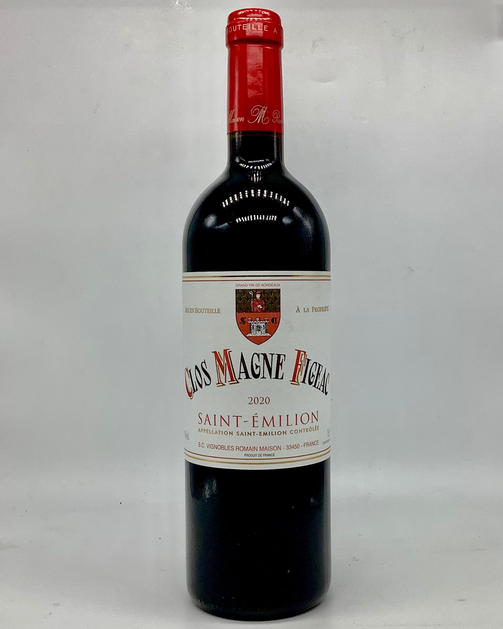 Clos Magne Figeac, Merlot & Cabernet, Saint-Émilion, Bordeaux, France 2020 newarrival