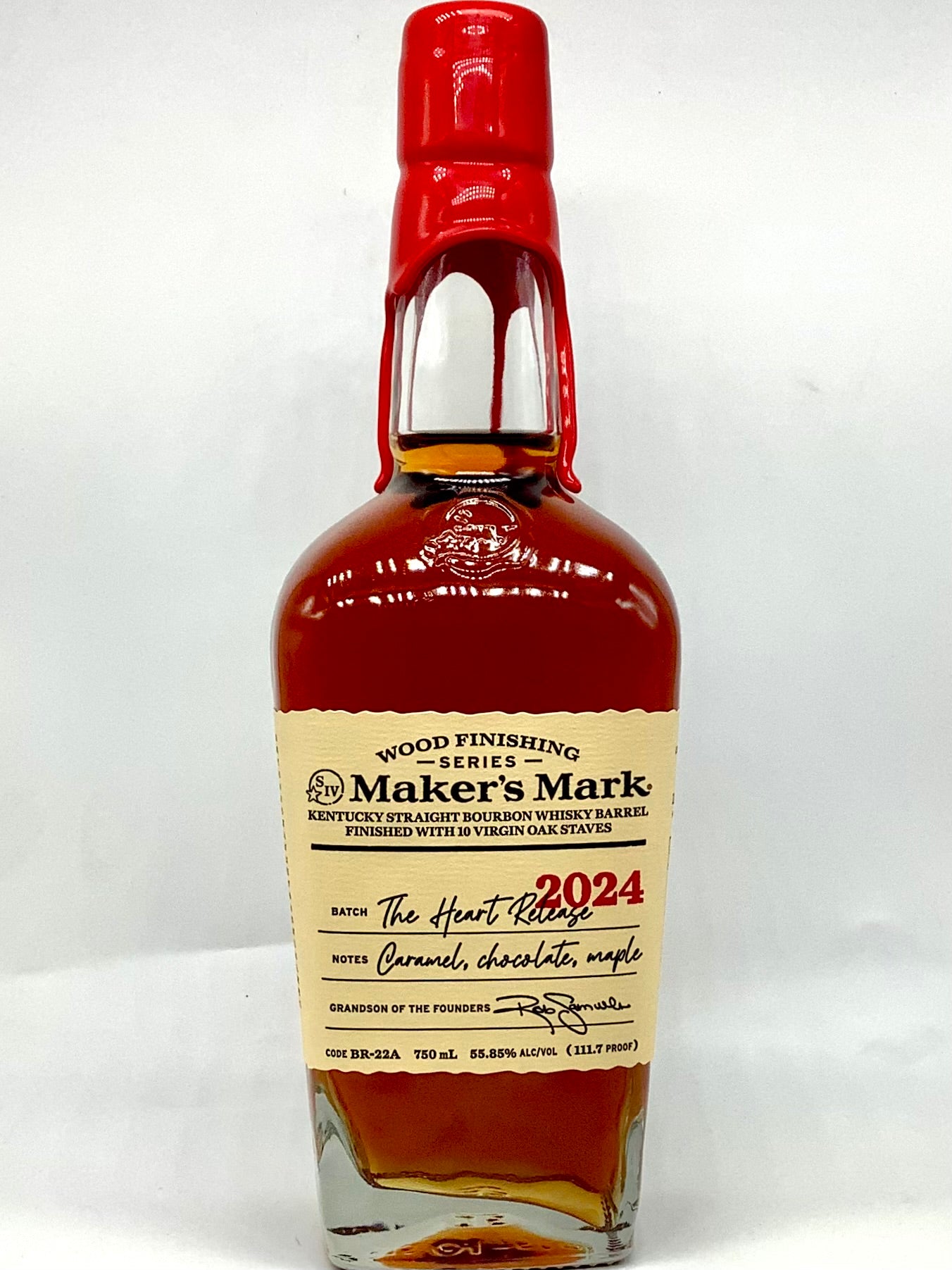 Maker's Mark, Wood Finishing Series “The Heart Release” 2024 Kentucky Straight Bourbon Whiskey 750ml newarrival