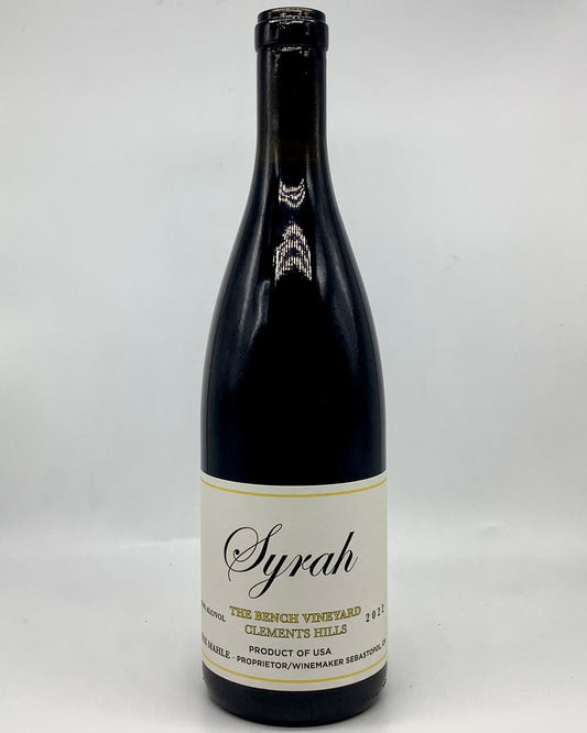 Pax Mahle, Syrah, The Bench Vineyard, Clements Hills, San Joaquin County, California 2022 biodynamic sustainable vegan