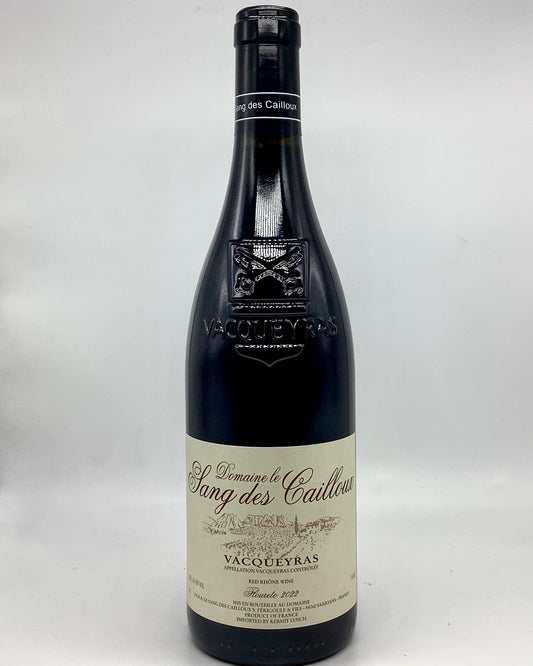 Sang des Cailloux, Grenache & Syrah, Vacqueyras, Southern Rhone 2022 newarrival