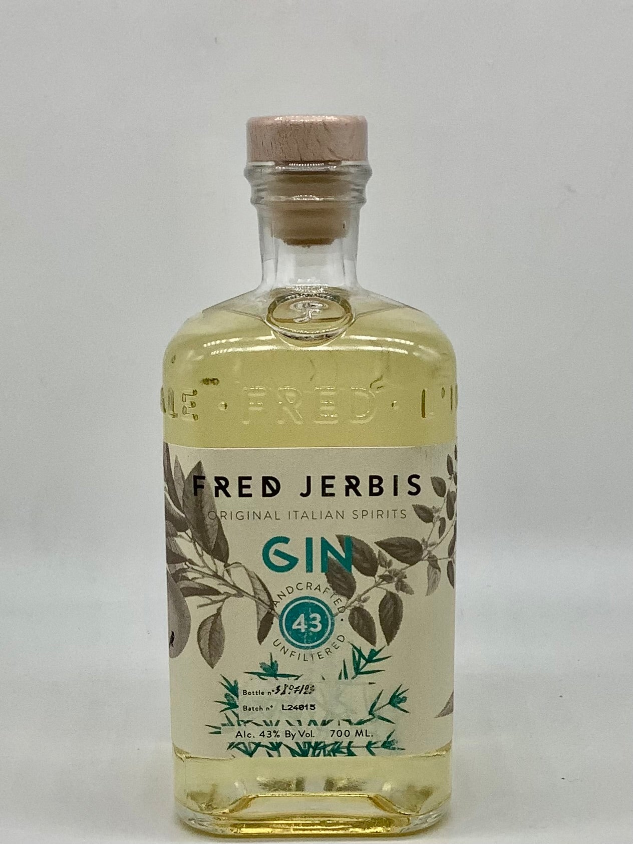 Fred Jerbis Gin, Italy 700ml newarrival