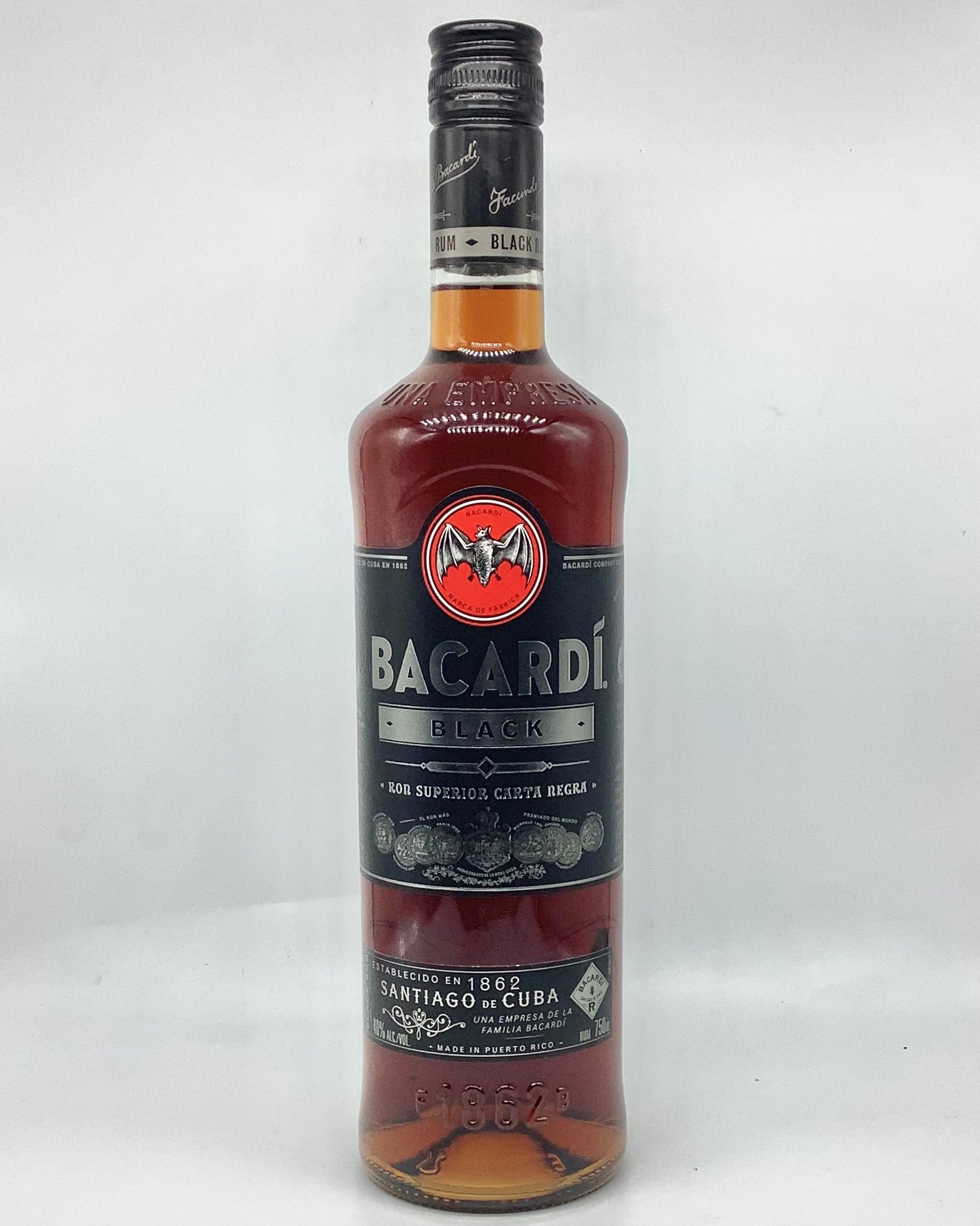 Bacardi Rum Black 750ml newarrival