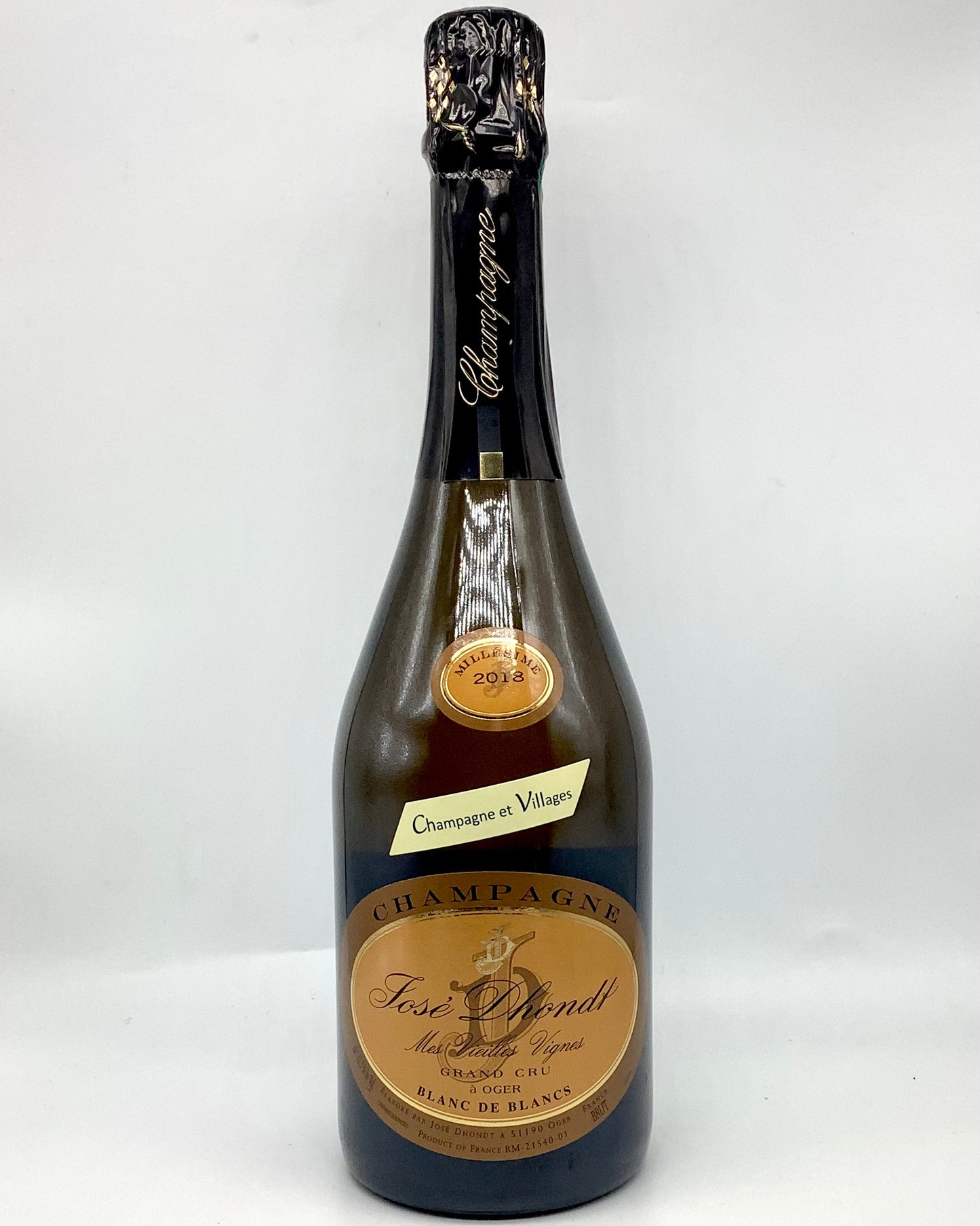 José Dhondt, Chardonnay, Mes Vieilles Vignes Grand Cru, Oger, Champagne, France 2018 newarrival