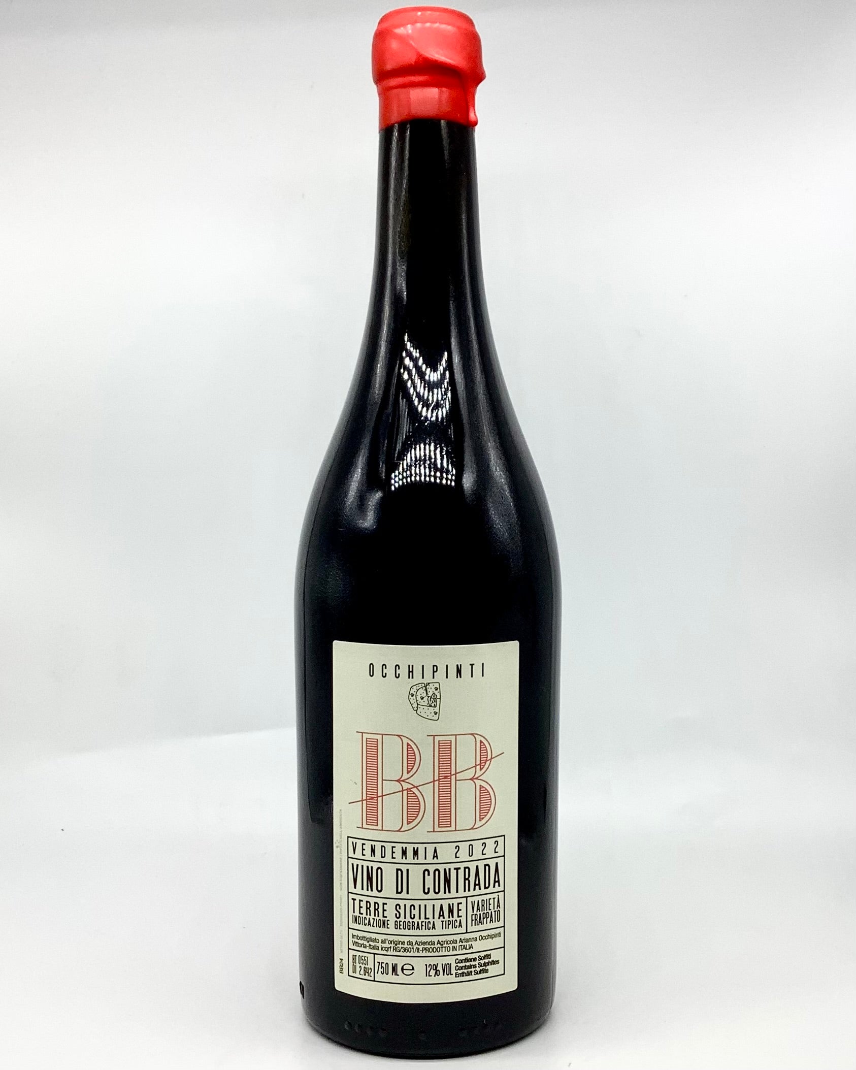 Arianna Occhipinti, Frappato, Vino di Contrada "BB", Terre Siciliane IGT, Italy 2022 newarrival