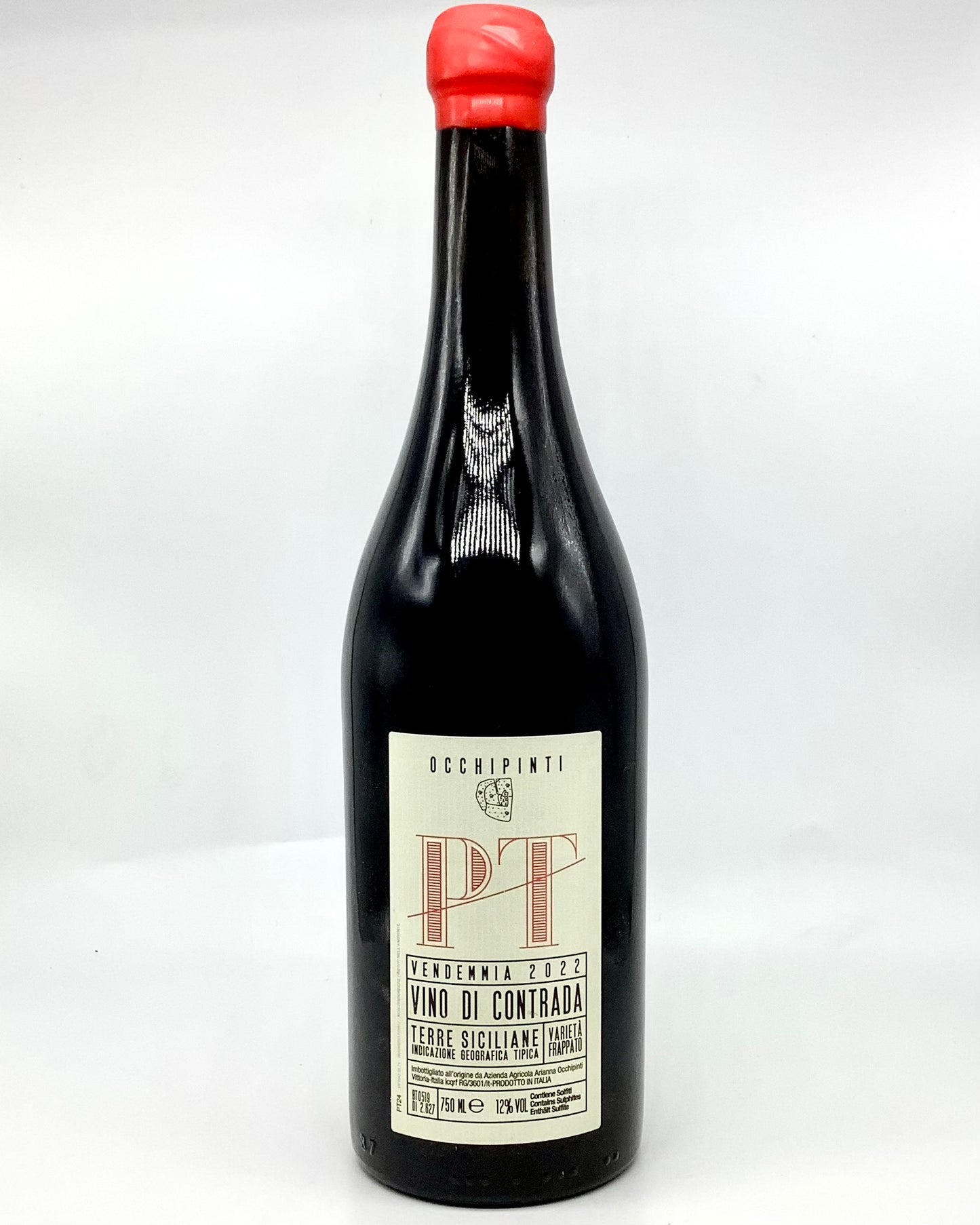 Arianna Occhipinti, Frappato, Vino di Contrada "PT", Terre Siciliane IGT, Italy 2022 newarrival