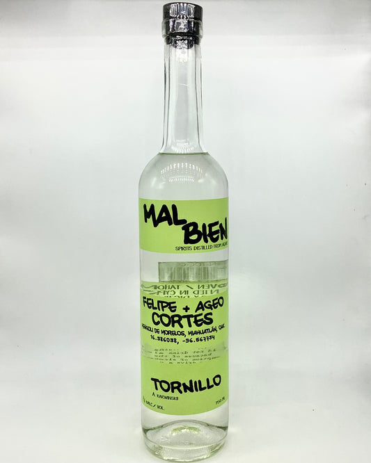 Mal Bien, Mezcal, Tornillo "Felip + Ageo Cortes", Oaxaca, Mexico 750ml newarrival