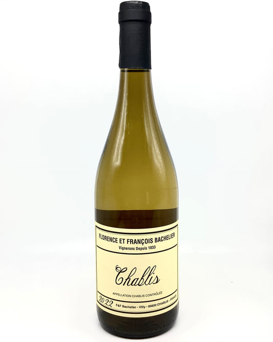 Florence and François Bachelier, Chardonnay, Chablis, Burgundy, France 2022