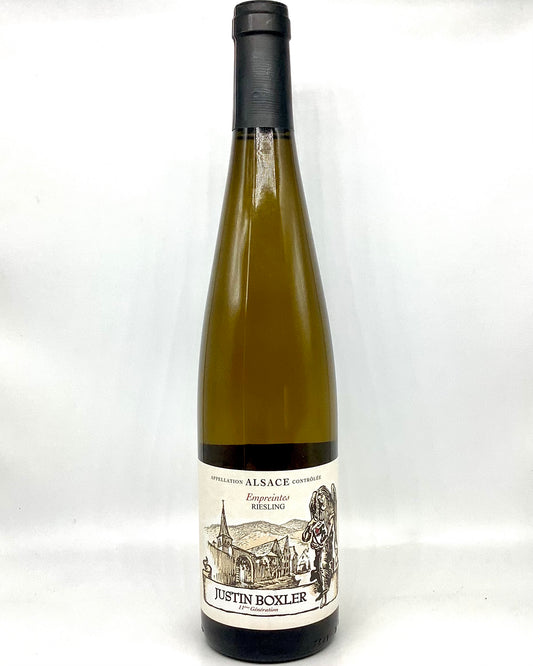 Justin Boxler, Riesling "Empreintes" Alsace, France 2022 newarrival organic