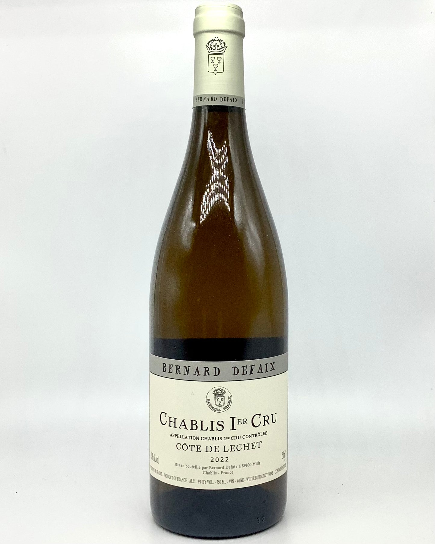 Domaine Bernard Defaix, Chardonnay, Chablis 1er Cru Côte de Lechet, Burgundy, France 2022