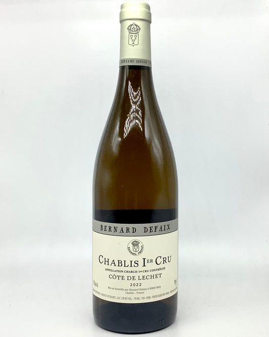 Domaine Bernard Defaix, Chardonnay, Chablis 1er Cru Côte de Lechet, Burgundy, France 2022