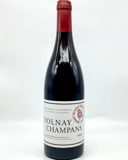 Domaine Marquis d'Angerville, Pinot Noir, Volnay 1er Cru Champans, Côte de Beaune, Burgundy, France 2022