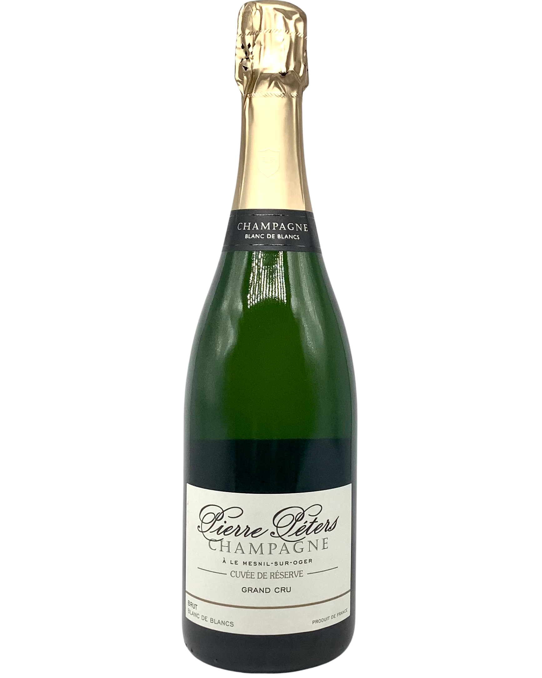 Pierre Peters Champagne, Cuvée de Réserve, Le Mesnil-Sur-Oger Grand Cru, Blanc de Blancs NV