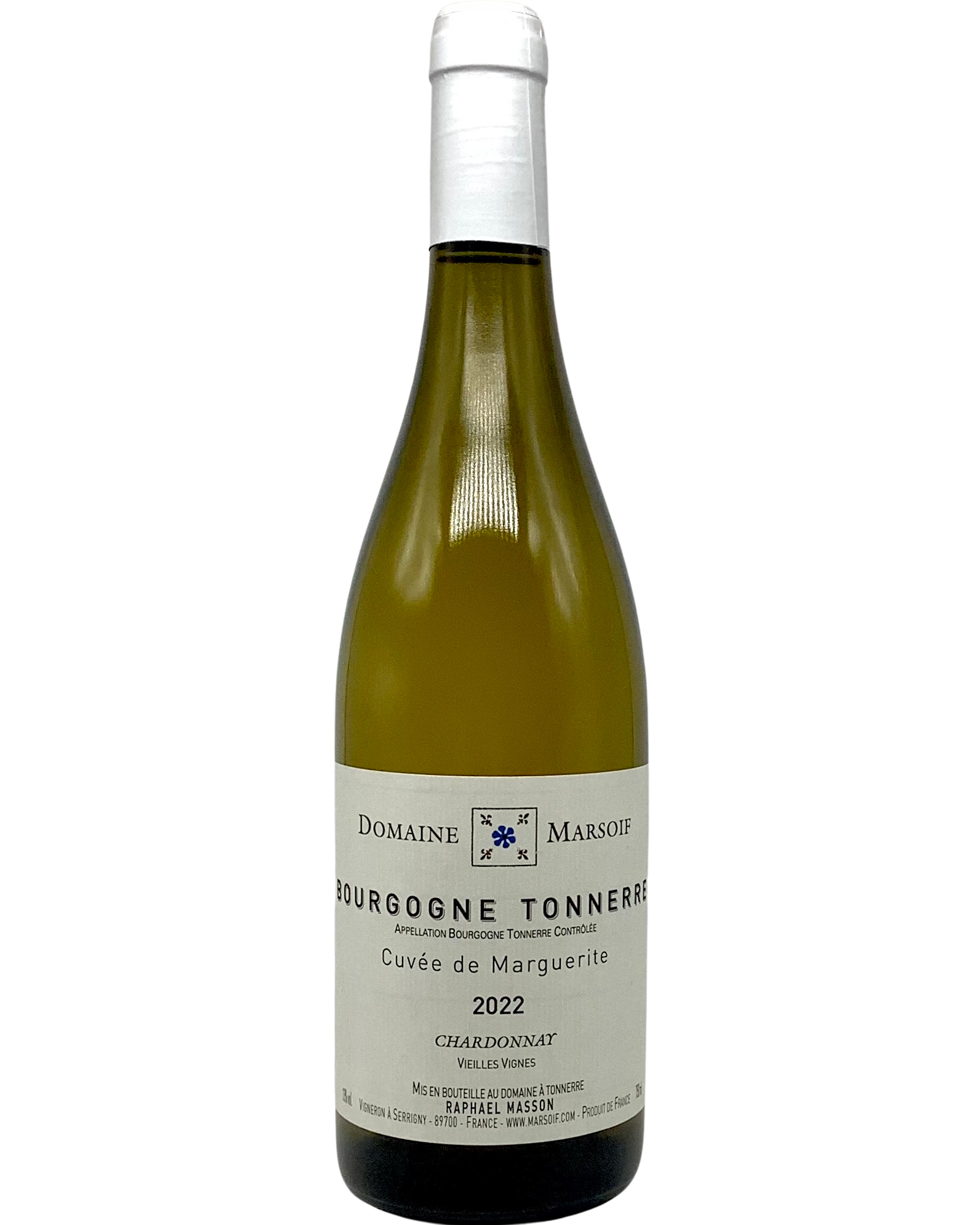 Domaine Marsoif, Chardonnay, Bourgogne Blanc Tonnerre "Cuvée de Marguerite" Burgundy, France 2022 newarrival