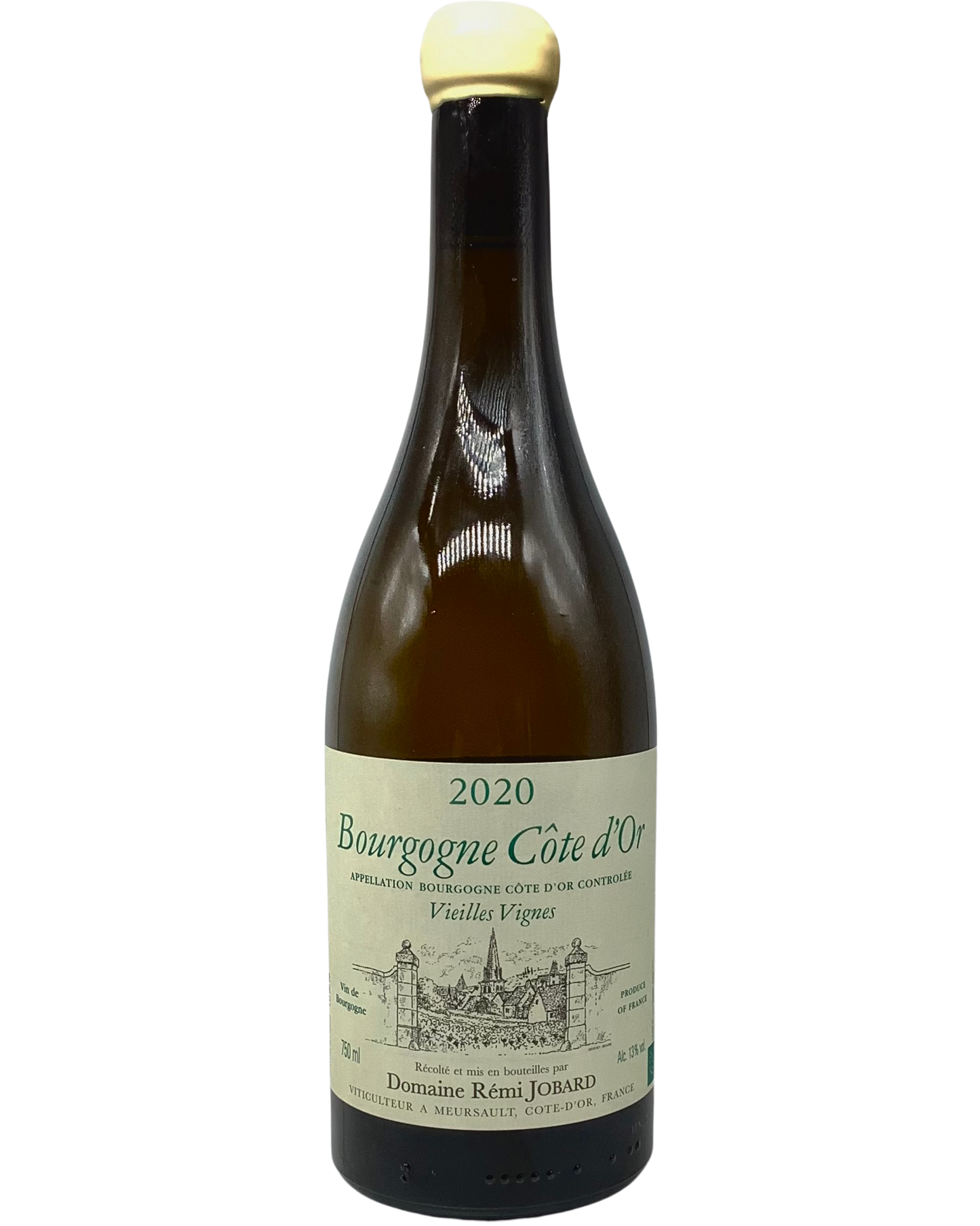 Domaine Rémi Jobard, Chardonnay, Bourgogne Côte d'Or Vieilles Vignes, Burgundy, France 2020 organic