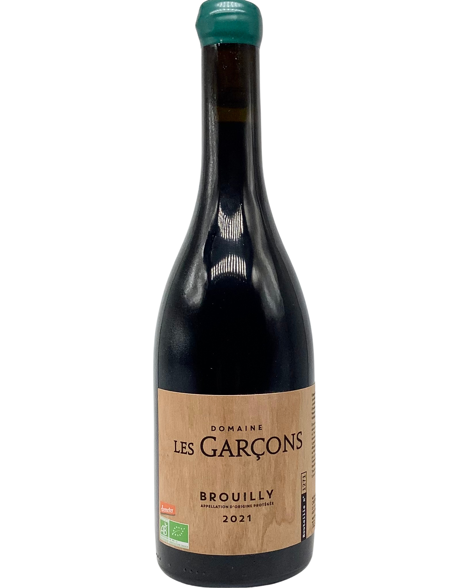 Domaine les Garçons, Gamay, Brouilly, Beaujolais, France 2021 biodynamic certifiedorganic newarrival organic