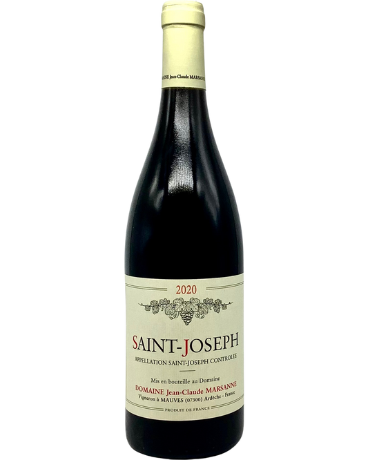 Jean-Claude Marsanne, Syrah, Saint-Joseph Rouge, Northern Rhône, France 2020 newarrival