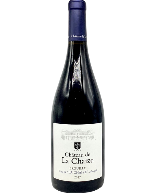 Château de la Chaize, Gamay, Brouilly "La Chaize" Monopole, Beaujolais, France 2017 newarrival