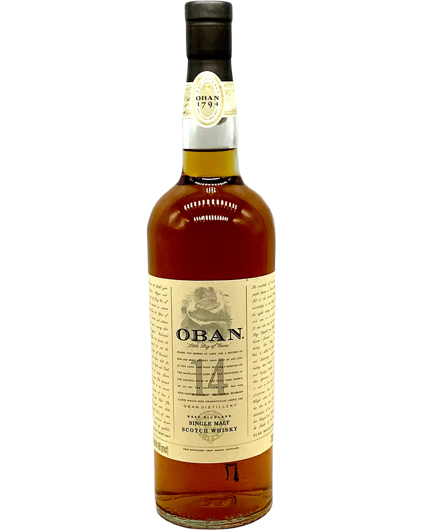 Oban 14 Year West Highland Single Malt Scotch Whisky