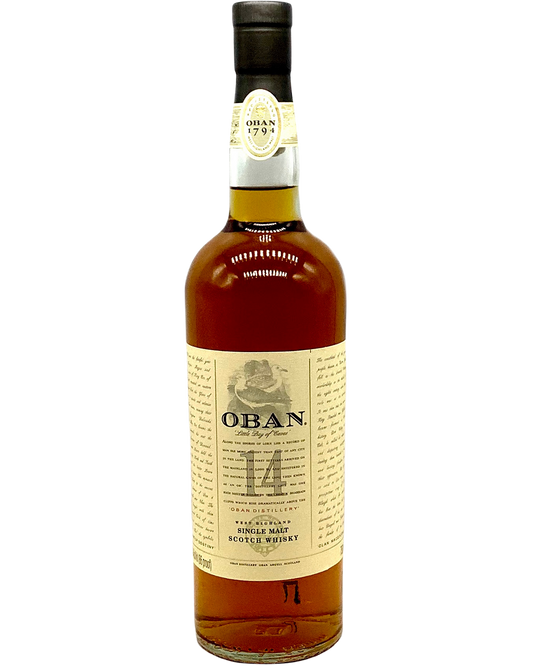 Oban 14 Year West Highland Single Malt Scotch Whisky